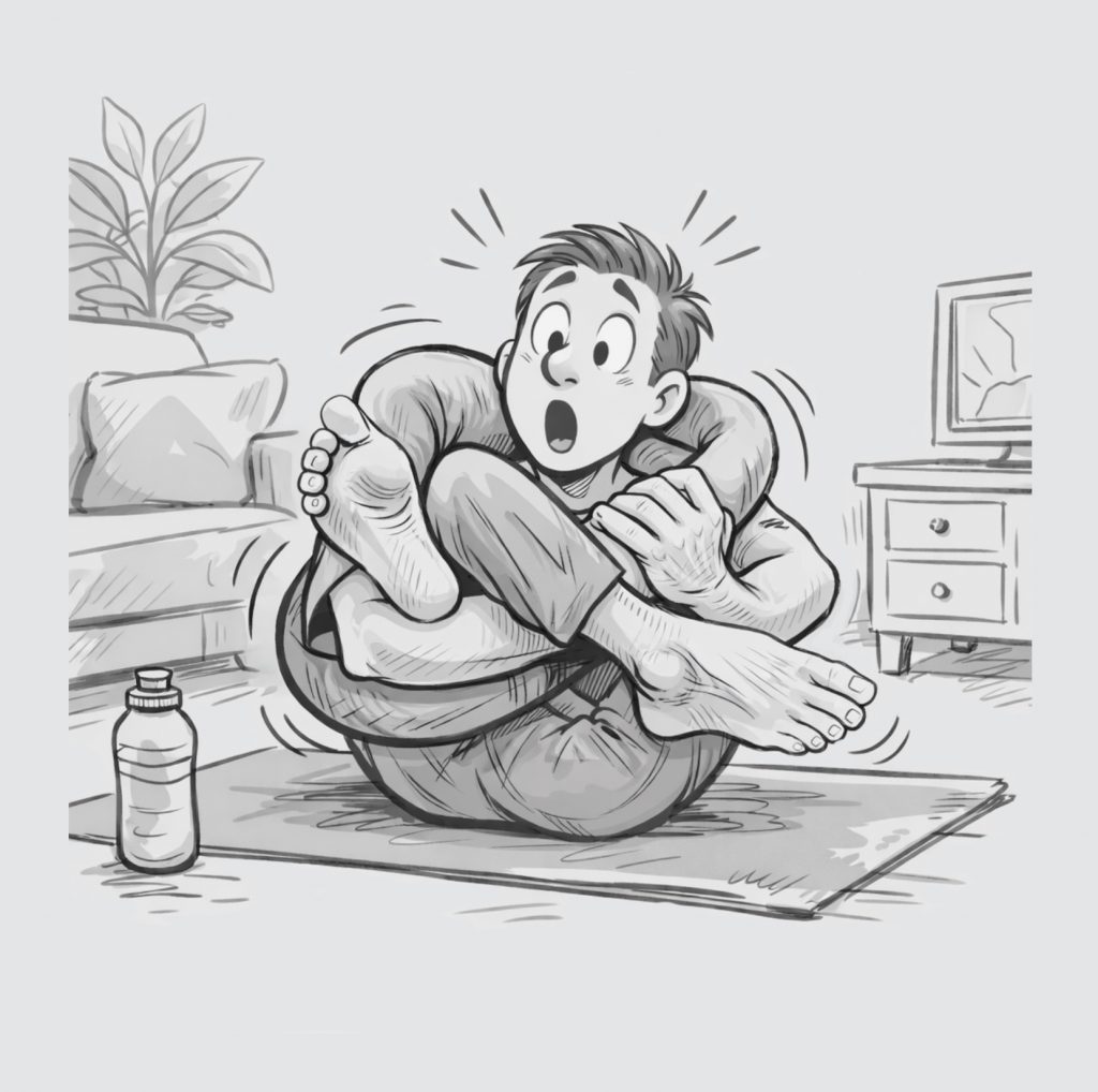 start each morning with 3 to 5 minutes of stretching